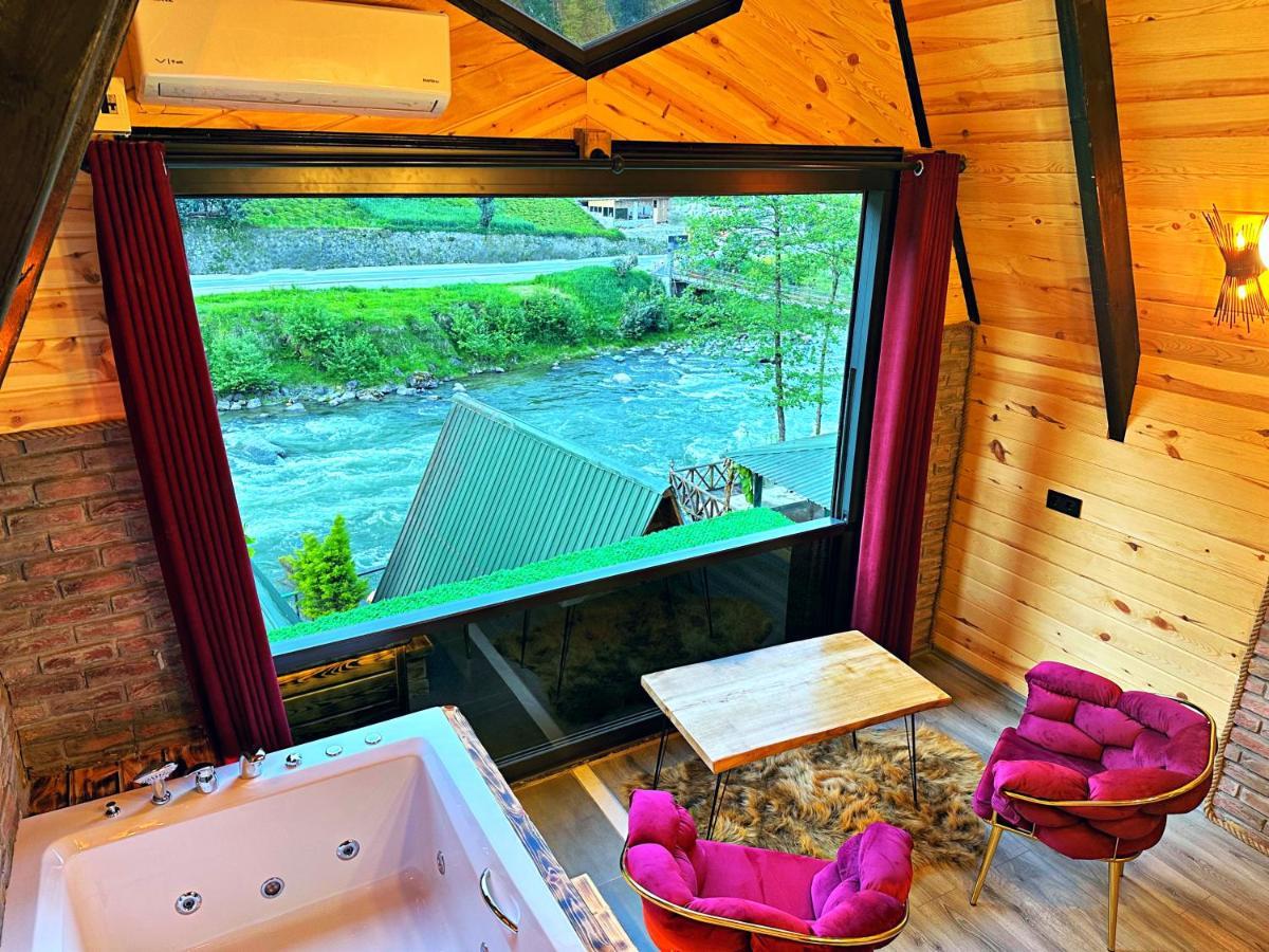 Tabiat Bungalows Otel Çamlıhemşin Kültér fotó
