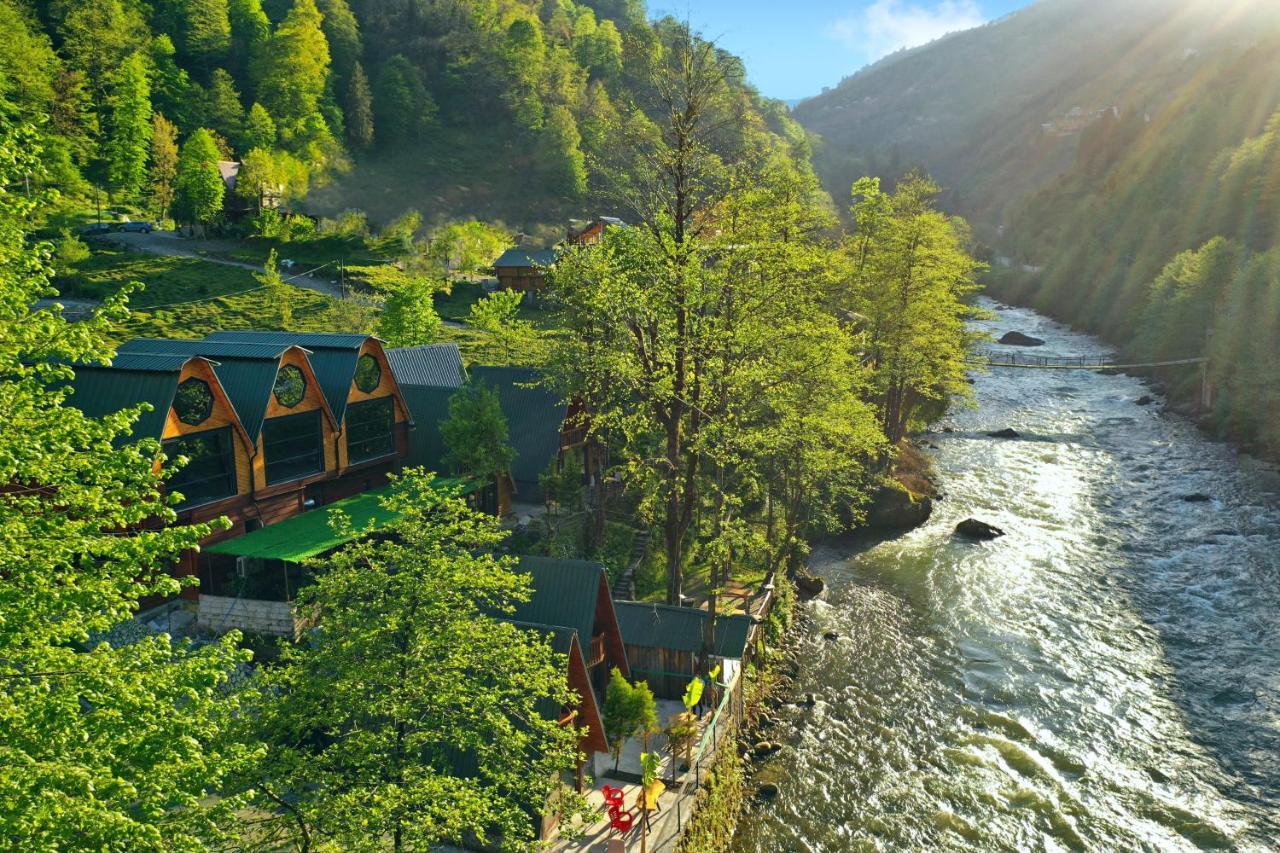 Tabiat Bungalows Otel Çamlıhemşin Kültér fotó