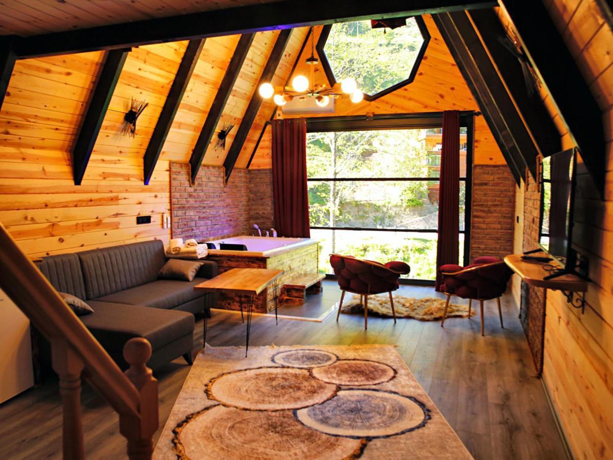 Tabiat Bungalows Otel Çamlıhemşin Kültér fotó