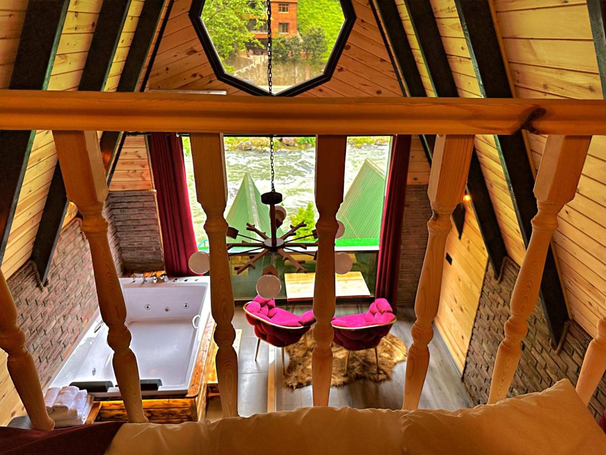 Tabiat Bungalows Otel Çamlıhemşin Kültér fotó