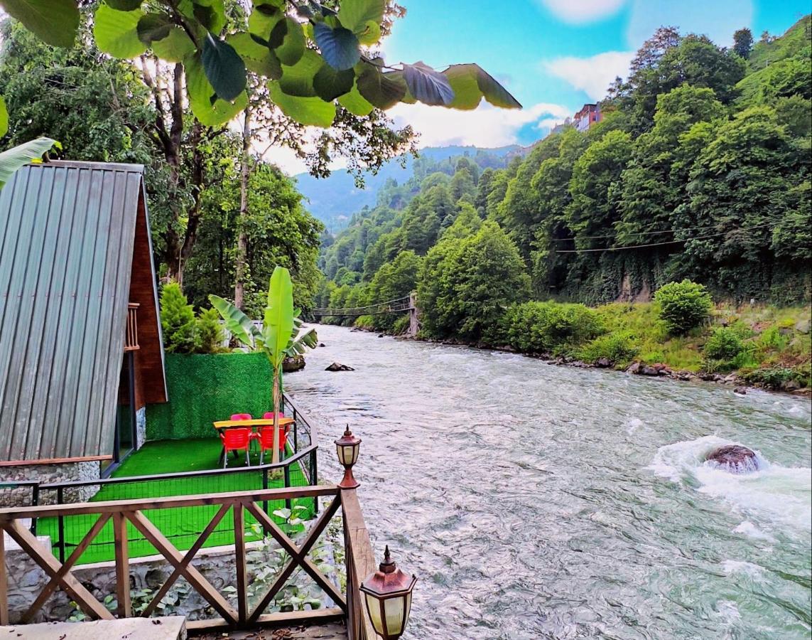 Tabiat Bungalows Otel Çamlıhemşin Kültér fotó