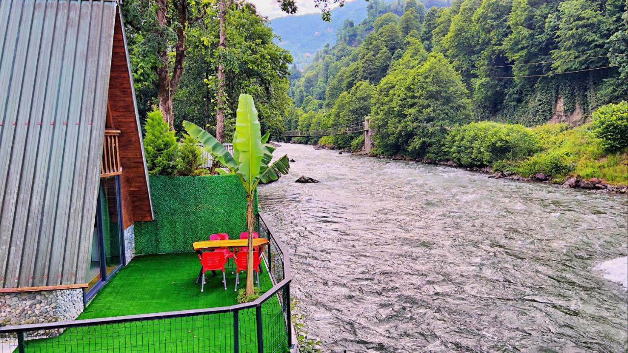 Tabiat Bungalows Otel Çamlıhemşin Kültér fotó